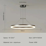 Moderne Hanglamp - Minimalistisch Design voor Woonkamer en Eetkamer