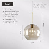 NordicGlas - Moderne Scandinavische Glazen Hanglamp voor Eetkamer en Woonkamer