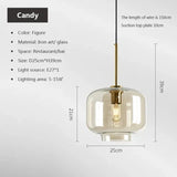 NordicGlas - Moderne Scandinavische Glazen Hanglamp voor Eetkamer en Woonkamer