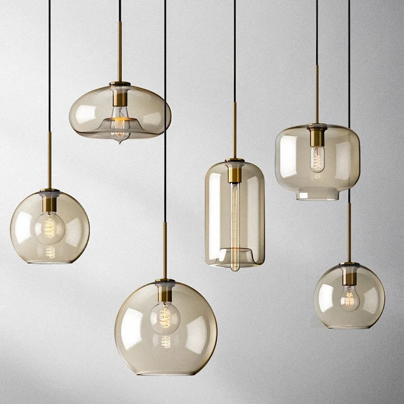 NordicGlas - Moderne Scandinavische Glazen Hanglamp voor Eetkamer en Woonkamer