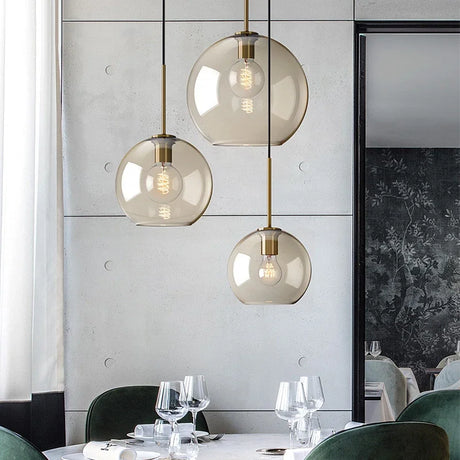NordicGlas - Moderne Scandinavische Glazen Hanglamp voor Eetkamer en Woonkamer