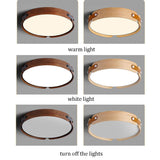 Mid-Century Houten Koepel Plafondlamp