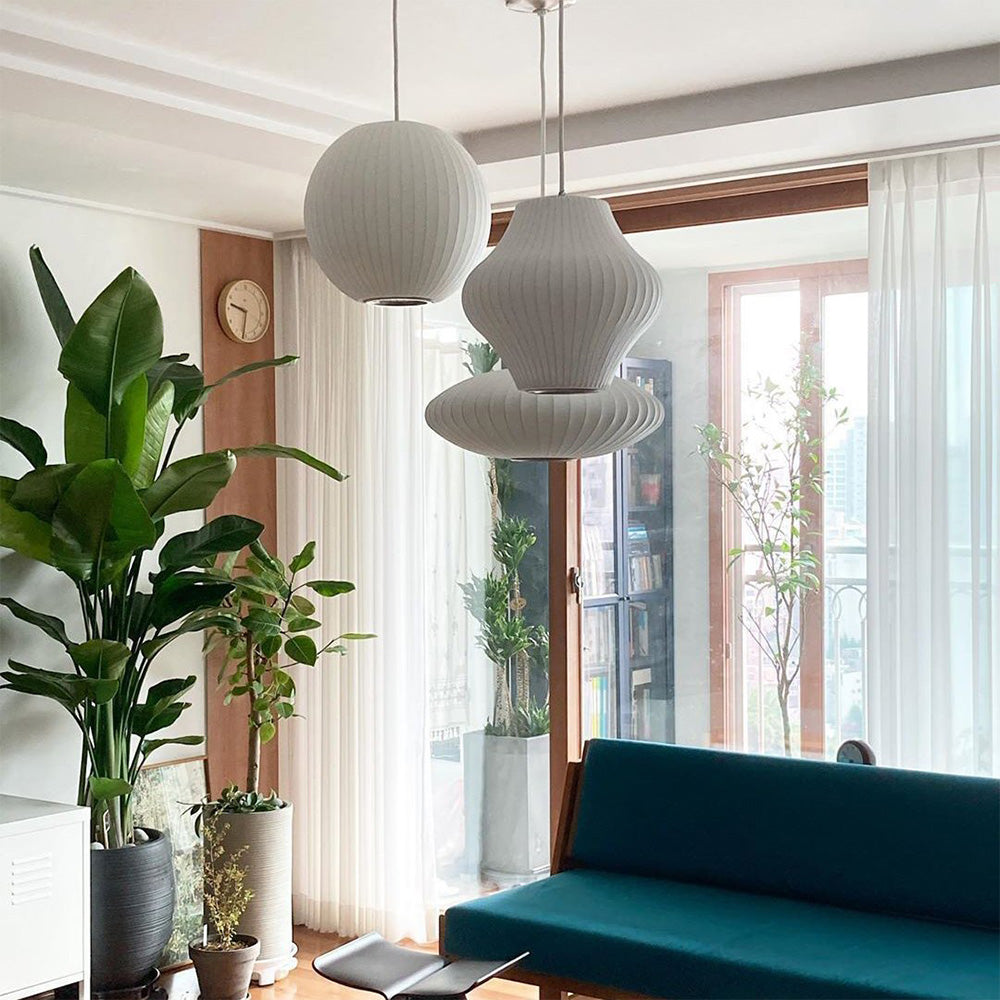 Minimalistische Witte Bubble Hangende Pendel Lamp