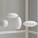 Minimalistische Witte Bubble Hangende Pendel Lamp