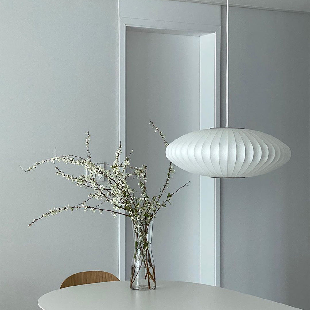 Minimalistische Witte Bubble Hangende Pendel Lamp