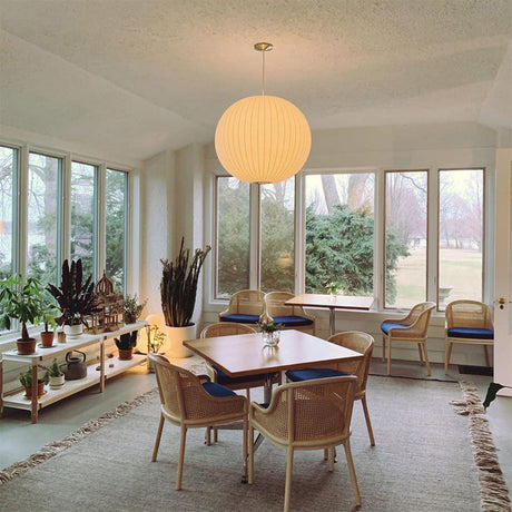 Minimalistische Witte Bubble Hangende Pendel Lamp