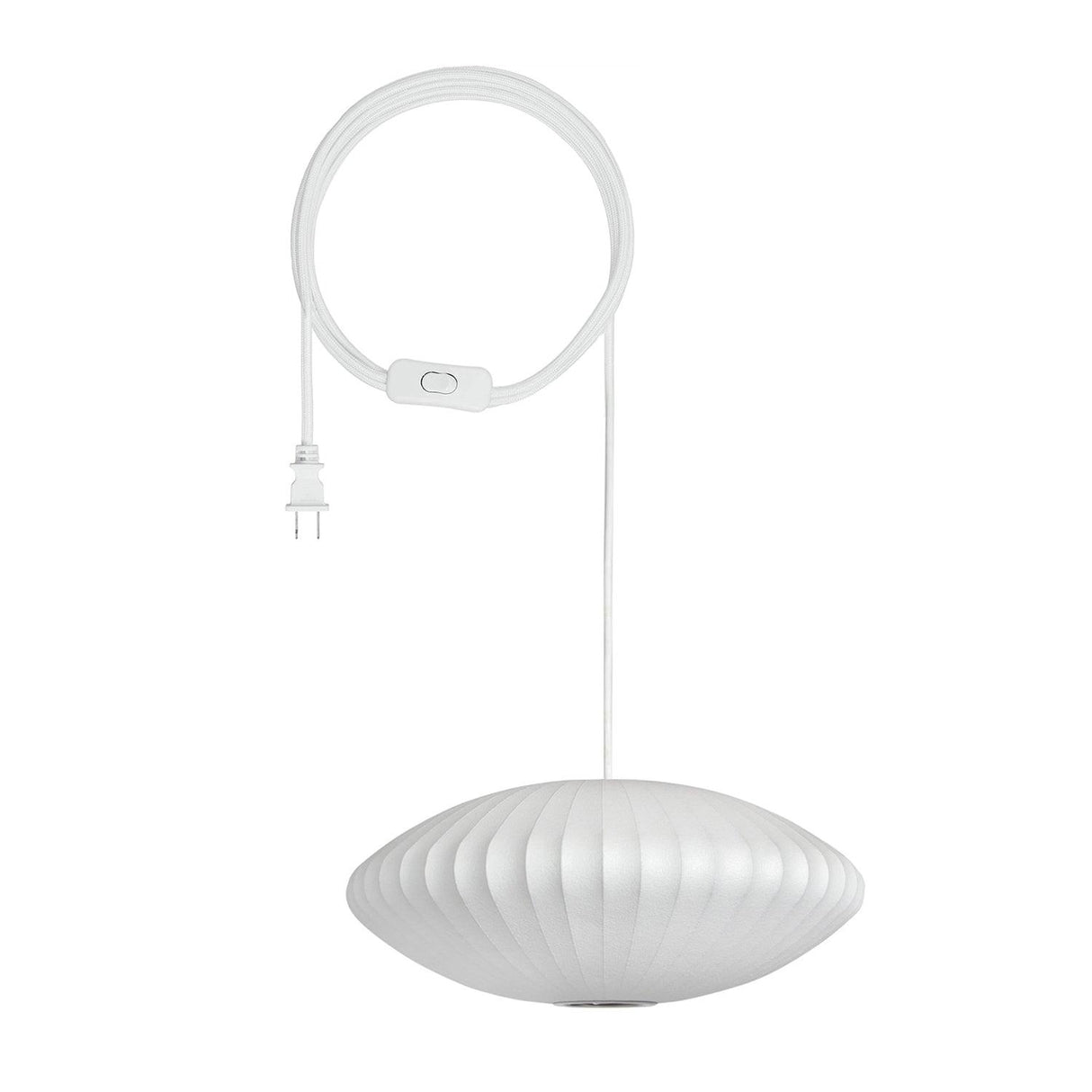 Minimalistische Witte Bubble Hangende Pendel Lamp