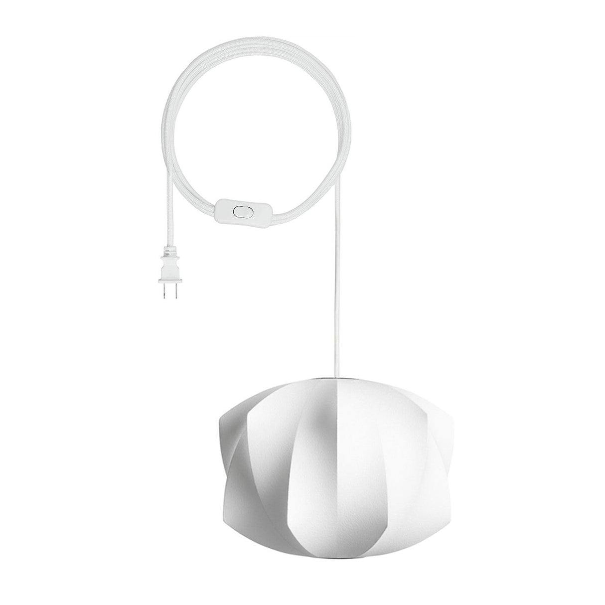 Minimalistische Witte Bubble Hangende Pendel Lamp