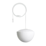 Minimalistische Witte Bubble Hangende Pendel Lamp
