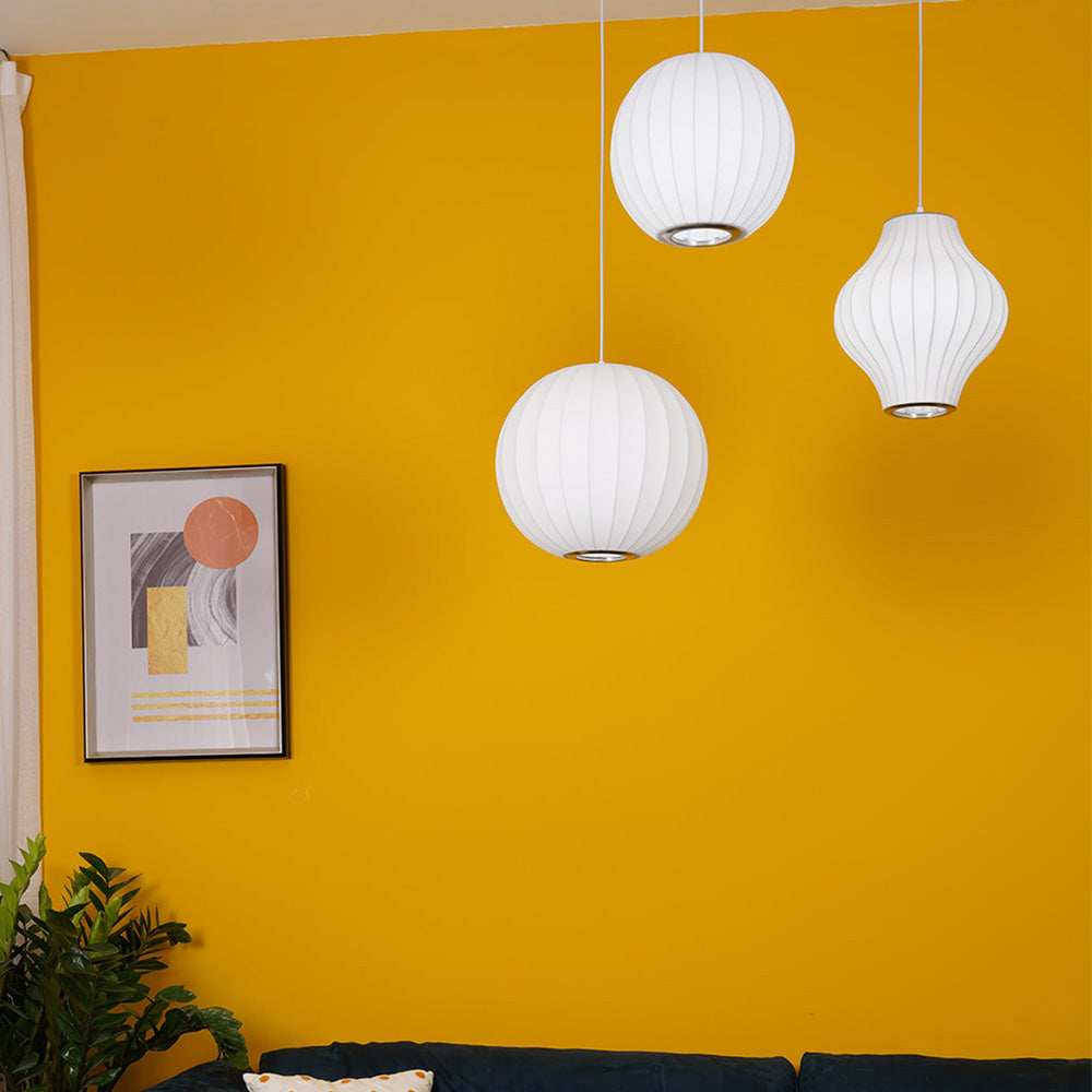 Minimalistische Witte Bubble Hangende Pendel Lamp