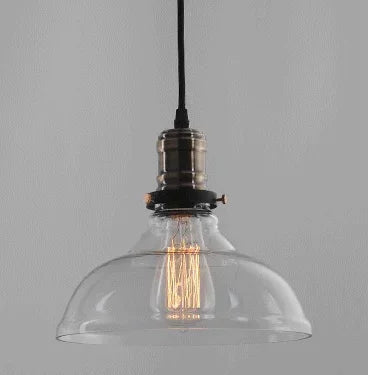 LichtAura - Scandinavische Hanglamp Glas | Klassiek Design voor Eetkamer en Woonkamer