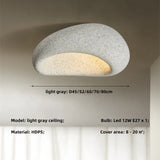 ZenLicht - Wabi Sabi Plafondlamp | Rustiek Design voor Sereen Interieur | Energiezuinige LED Verlichting