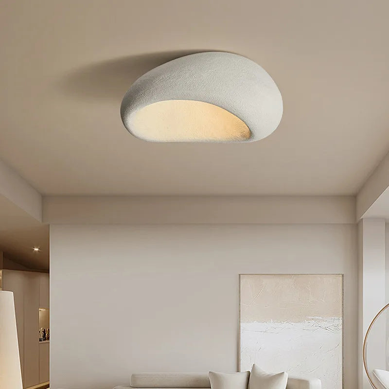 ZenLicht - Wabi Sabi Plafondlamp | Rustiek Design voor Sereen Interieur | Energiezuinige LED Verlichting