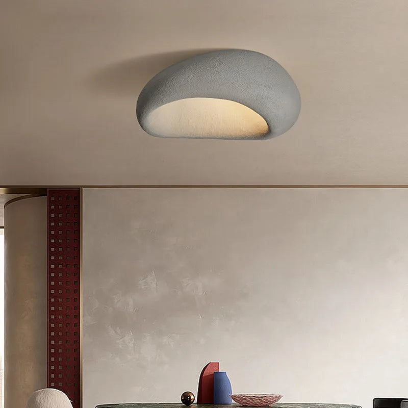 ZenLicht - Wabi Sabi Plafondlamp | Rustiek Design voor Sereen Interieur | Energiezuinige LED Verlichting