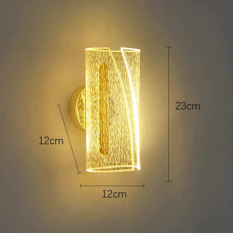 NordicLux LED Wandlamp - Modern Scandinavisch Design, Warm Licht, Eenvoudige Installatie
