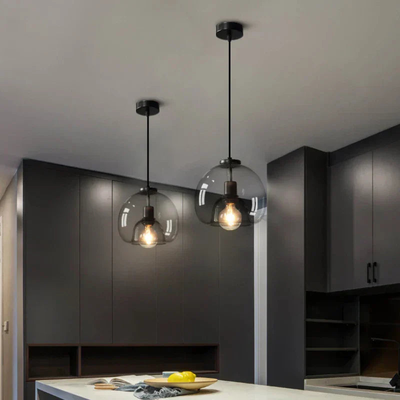 Scandinavische Glazen Hanglamp - Luxe Design voor Woonkamer en Eetkamer