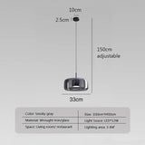 Minimalistische Glazen Hanglamp - Elegante en Strakke Verlichting voor Elke Ruimte