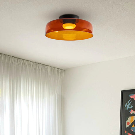 Nordic Designer Creatieve Persoonlijkheid Middeleeuwse Glazen Plafondlamp