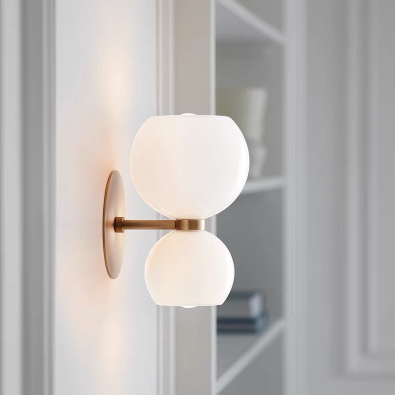 Moderne LED Wandlamp voor Woonkamer of Slaapkamer | Dimbaar en Stijlvol | Metaal en Glas | Eenvoudige Installatie