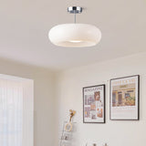 Retro Amber Ronde Glazen Plafondlamp