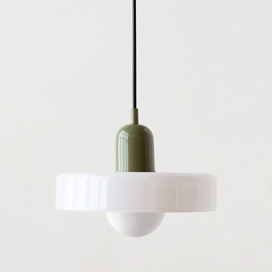 Scandinavische Hanglamp voor Woonkamer en Eetkamer – Minimalistisch Design met Verstelbare Hoogte – Glas