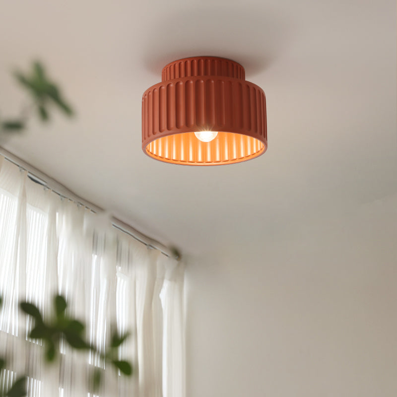 Vintage Crème Stijl Geschilderde Plafondlamp