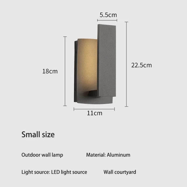 Stijlvolle Weerbestendige LED Wandlamp voor Buiten - Duurzame Verlichting