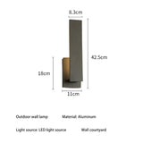 Stijlvolle Weerbestendige LED Wandlamp voor Buiten - Duurzame Verlichting