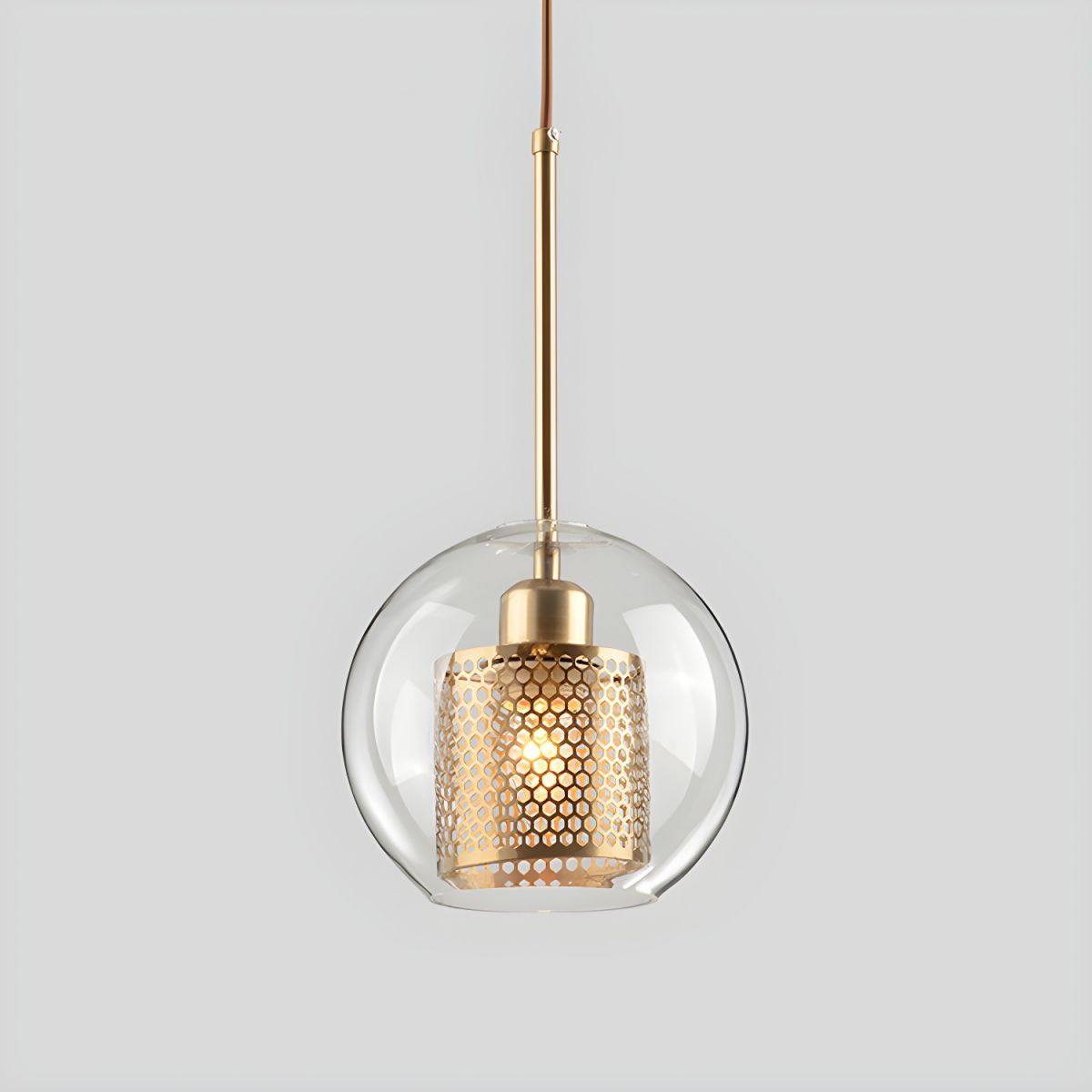 Moderne Decor Chiswick Glazen Hanglamp
