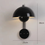 Moderne LED Wandlamp met Paddenstoel | Stijlvolle Nachtlamp voor Slaapkamers & Woonkamers