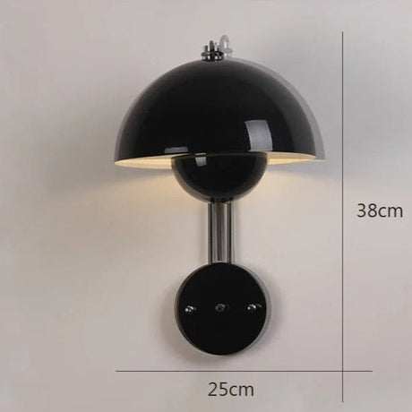 Moderne LED Wandlamp met Paddenstoel | Stijlvolle Nachtlamp voor Slaapkamers & Woonkamers