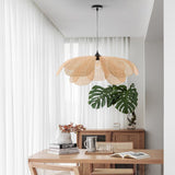 Rotan Bloem Rustieke Hanglamp