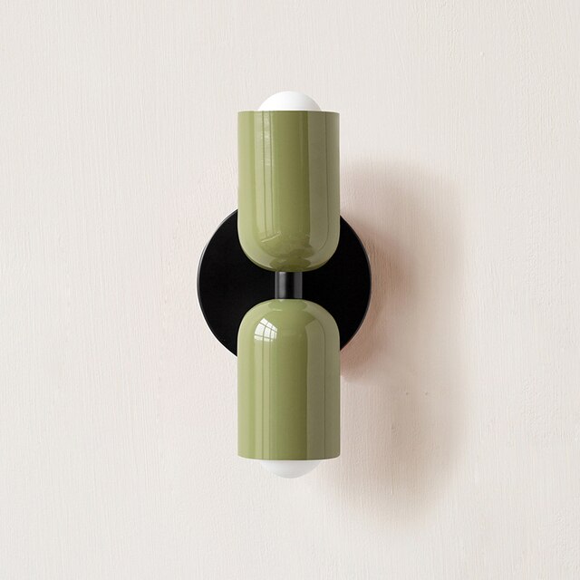ElegantTwins Dubbele LED Wandlampen in Crème – Energiezuinige Verlichting voor Jouw Interieur