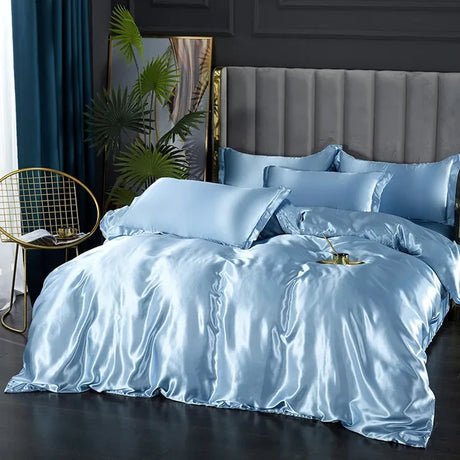Luxe Zijde Satijnen Beddengoed Set - Ultiem Comfort en Stijl voor Jouw Slaapkamer