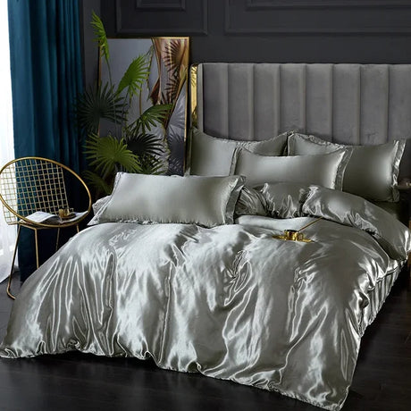 Luxe Zijde Satijnen Beddengoed Set - Ultiem Comfort en Stijl voor Jouw Slaapkamer