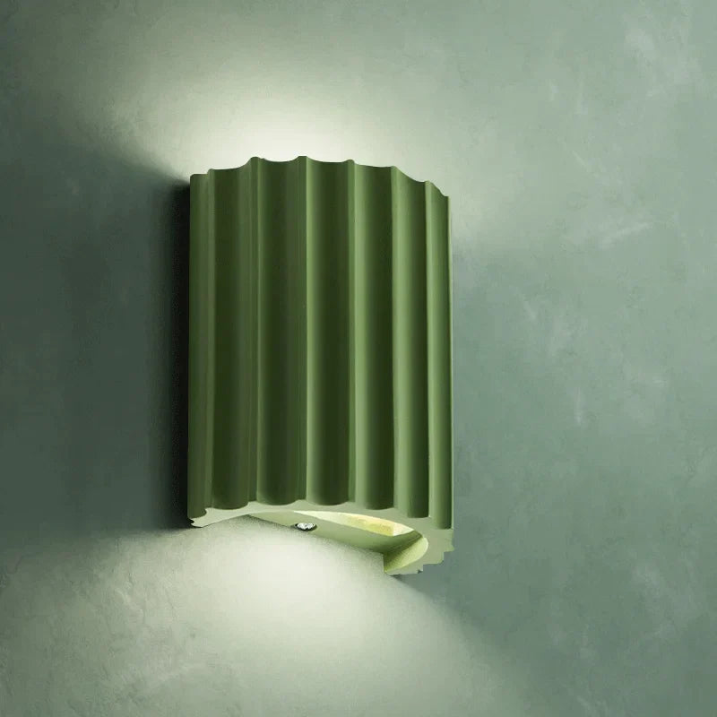Riven Wandlamp Modern Kunsthars Ontwerp
