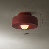 Nordic Macaron Semi Flush Mount Plafondlamp