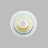 Moderne LED Wandleuchte in Roze/Blauw/Geel | Stijlvolle Verlichting voor Woonkamer en Slaapkamer | Metaal Design
