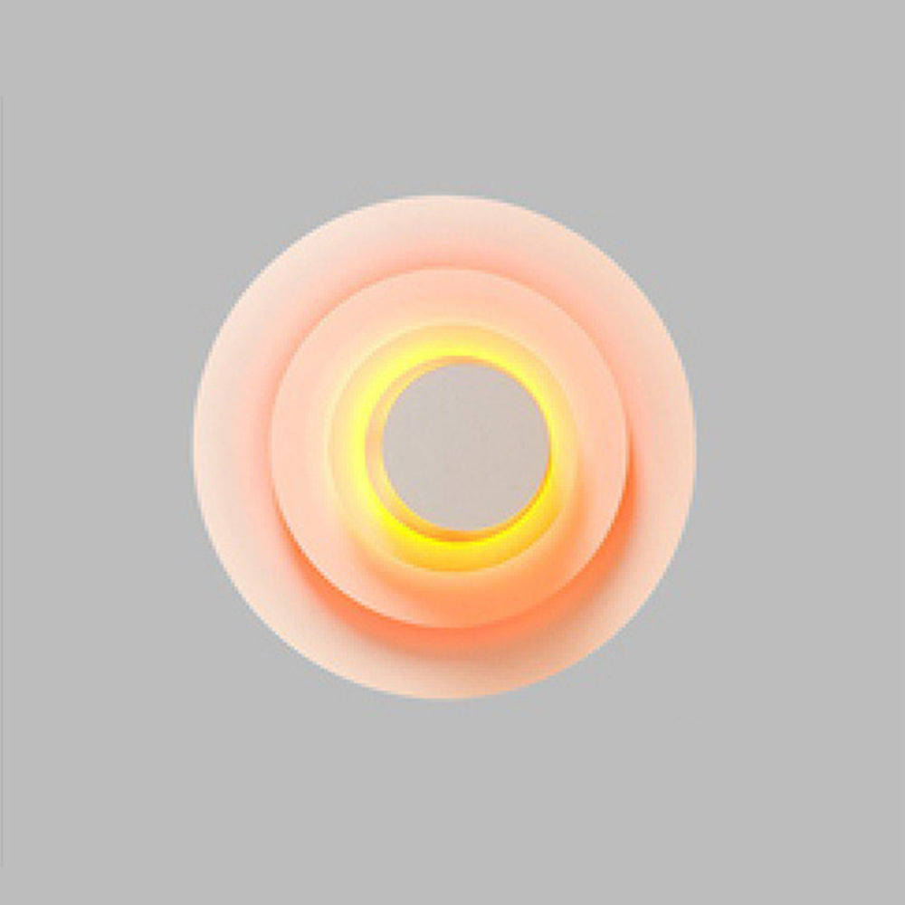 Moderne LED Wandleuchte in Roze/Blauw/Geel | Stijlvolle Verlichting voor Woonkamer en Slaapkamer | Metaal Design