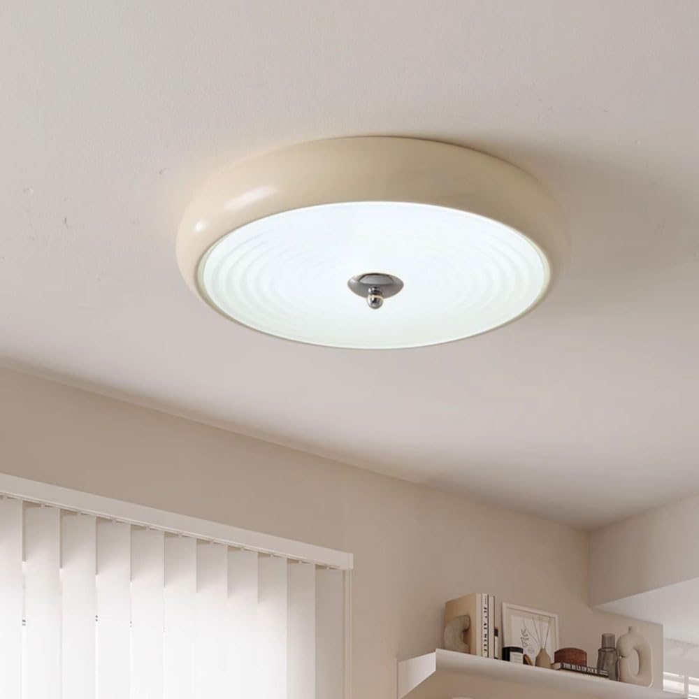 Nordic Simpele Middeleeuwse Ronde Slaapkamer Plafondlamp