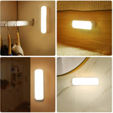 LightGuard - USB Oplaadbare Bewegingssensor Wandlamp | Draadloze Veiligheidsverlichting