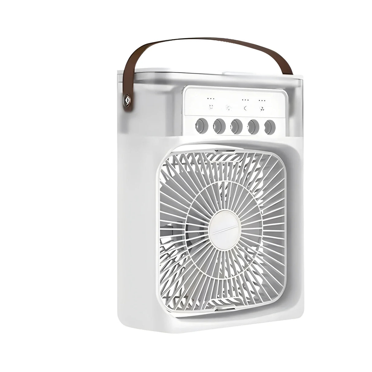Draagbare 3-in-1 AirCooler met Ventilator, Airconditioner en Luchtbevochtiger - Energiezuinig, 7-kleuren LED verlichting