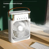 Draagbare 3-in-1 AirCooler met Ventilator, Airconditioner en Luchtbevochtiger - Energiezuinig, 7-kleuren LED verlichting