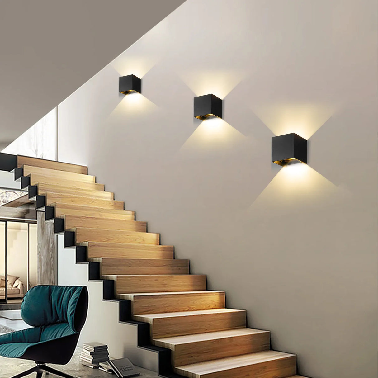 Slimme Wandlamp met Bewegingssensor – Automatische LED Verlichting voor Binnen & Buiten | Eenvoudige Installatie