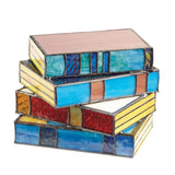 GlassNovel - Unieke Gekleurd Glas Boekenlamp | Kunstzinnige Verlichting voor Huisdecoratie