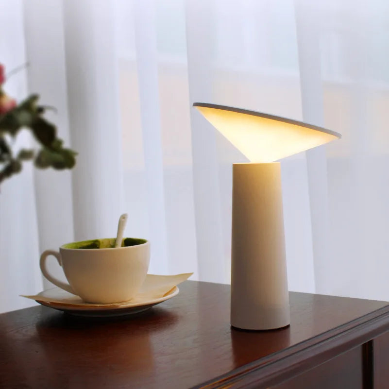 RemoteGlow - Draadloze Tafellamp met Afstandsbediening, Oplaadbaar en Touch Sensor voor Slaapkamer en Woonkamer
