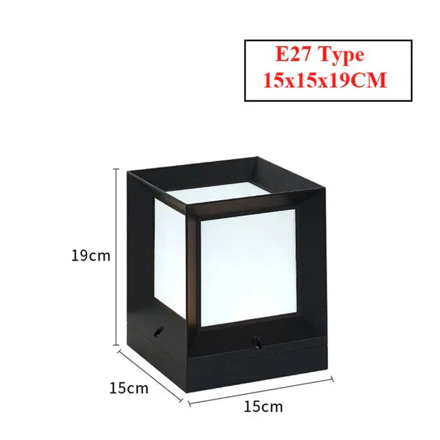 Buiten Staande Lamp voor Poorten en Opritten - Moderne Verlichting met LED