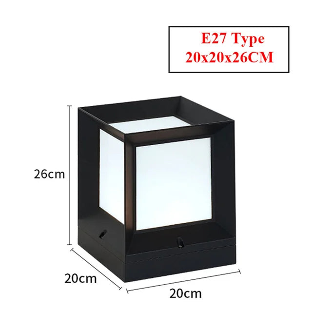 Buiten Staande Lamp voor Poorten en Opritten - Moderne Verlichting met LED