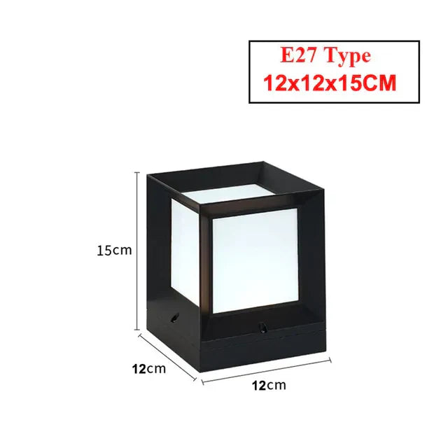 Buiten Staande Lamp voor Poorten en Opritten - Moderne Verlichting met LED