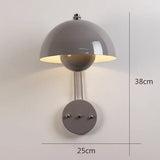 Moderne LED Wandlamp met Paddenstoel | Stijlvolle Nachtlamp voor Slaapkamers & Woonkamers